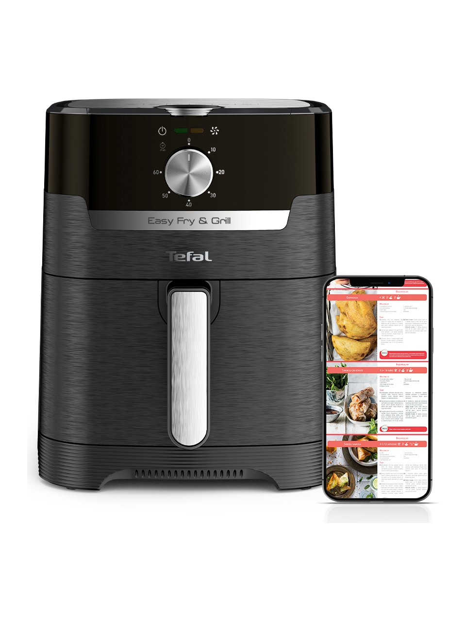 Tefal EY5018 Easy Fry & Grill Classic Yağsız Fritöz Airfryer