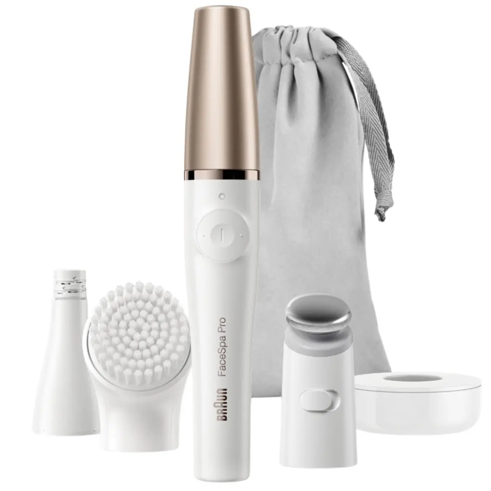 Braun FaceSpa Pro 911 Şarjlı Yüz Epilatörü 3’ü 1 Arada Epilasyon ve Cilt Bakım Seti